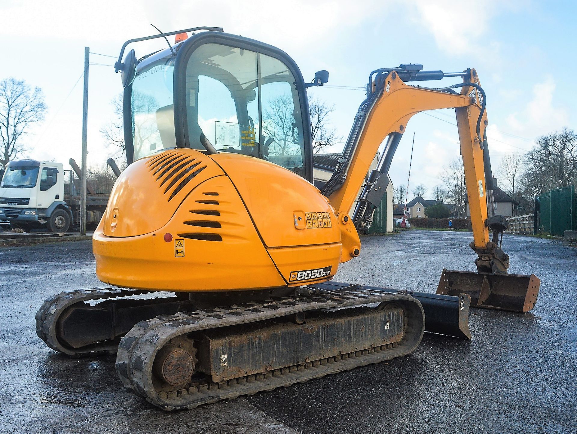 JCB 8050 RTS 5 tonne rubber tracked mini excavator Year: 2015 S/N: 2379446 Recorded Hours: 1220 - Image 4 of 14