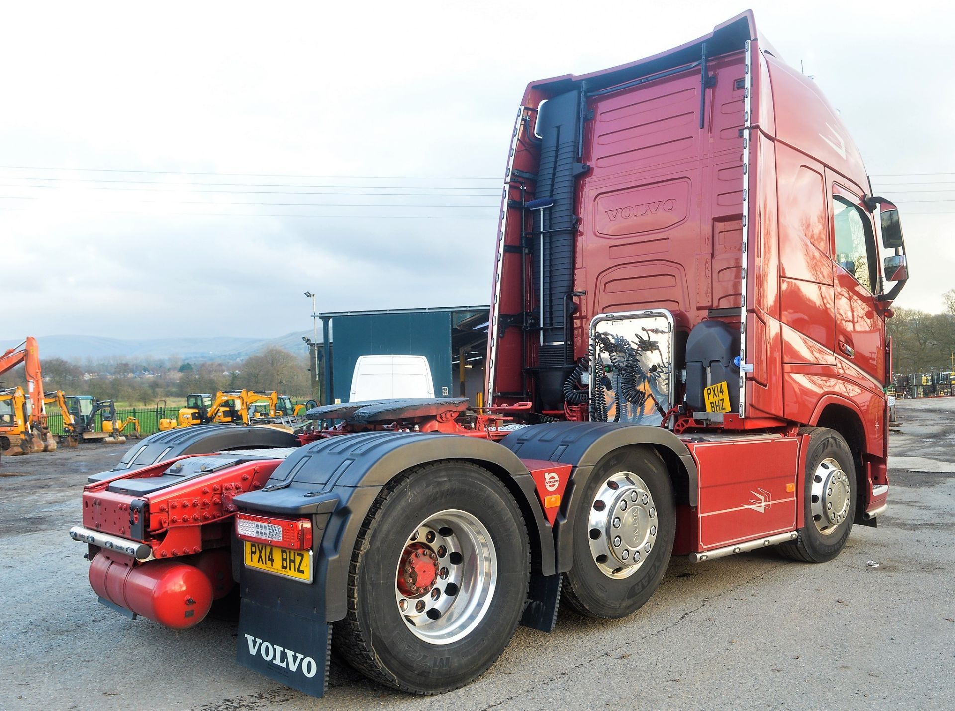 Volvo FH13 EuroV 500 HP 6 x 2 tractor unit Registration Number: PX14 BHZ Date of Registration: 15/ - Image 4 of 8