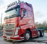 Volvo FH13 EuroV 500 HP 6 x 2 tractor unit Registration Number: PX14 BHZ Date of Registration: 15/