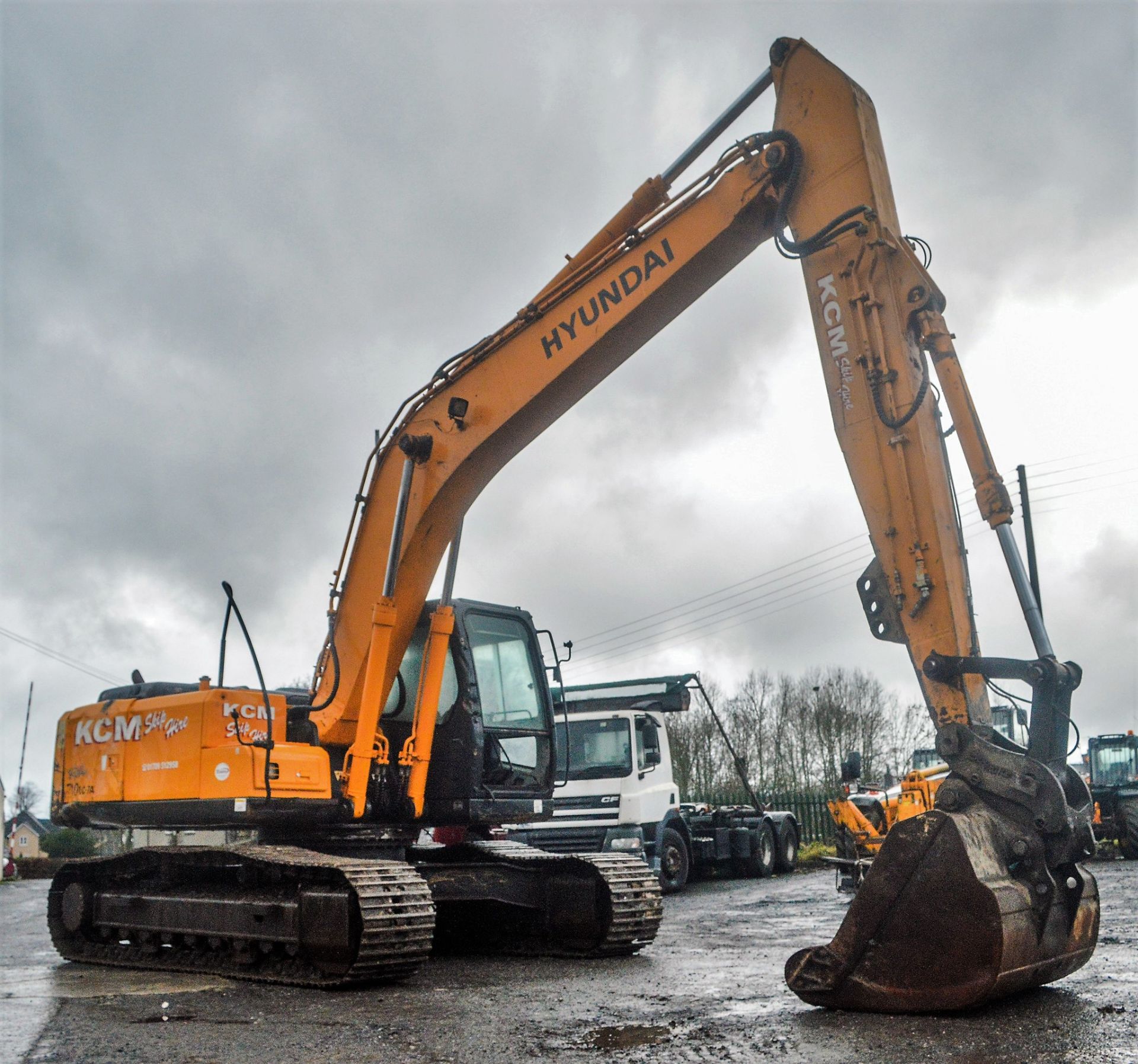 Hyundai 210 LC-7A 21 tonne steel tracked excavator Year: 2008 S/N: 10414 Recorded Hours: 1501 - Image 2 of 13