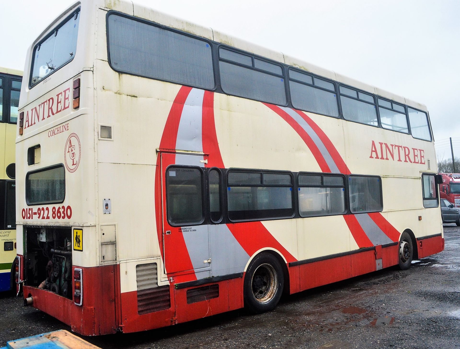 Alexander Dennis double deck service bus for spares Registration Number: P5 ACL (Plate not sold with - Bild 3 aus 11