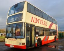 Alexander Dennis Trident Plaxton President 75 seat double deck service bus Registration Number: V533