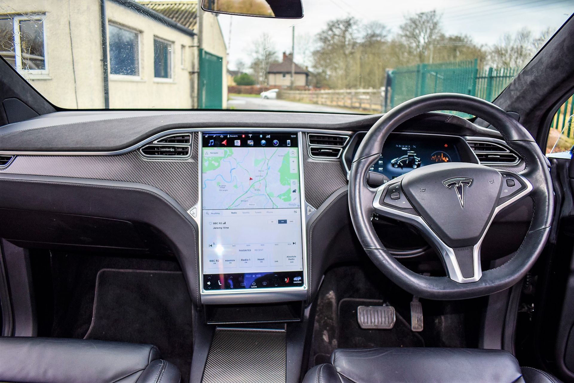 Tesla Model X 90 D dual motor 7 seat battery electric SUV Registration Number: GY17 HLM Date of - Image 13 of 14