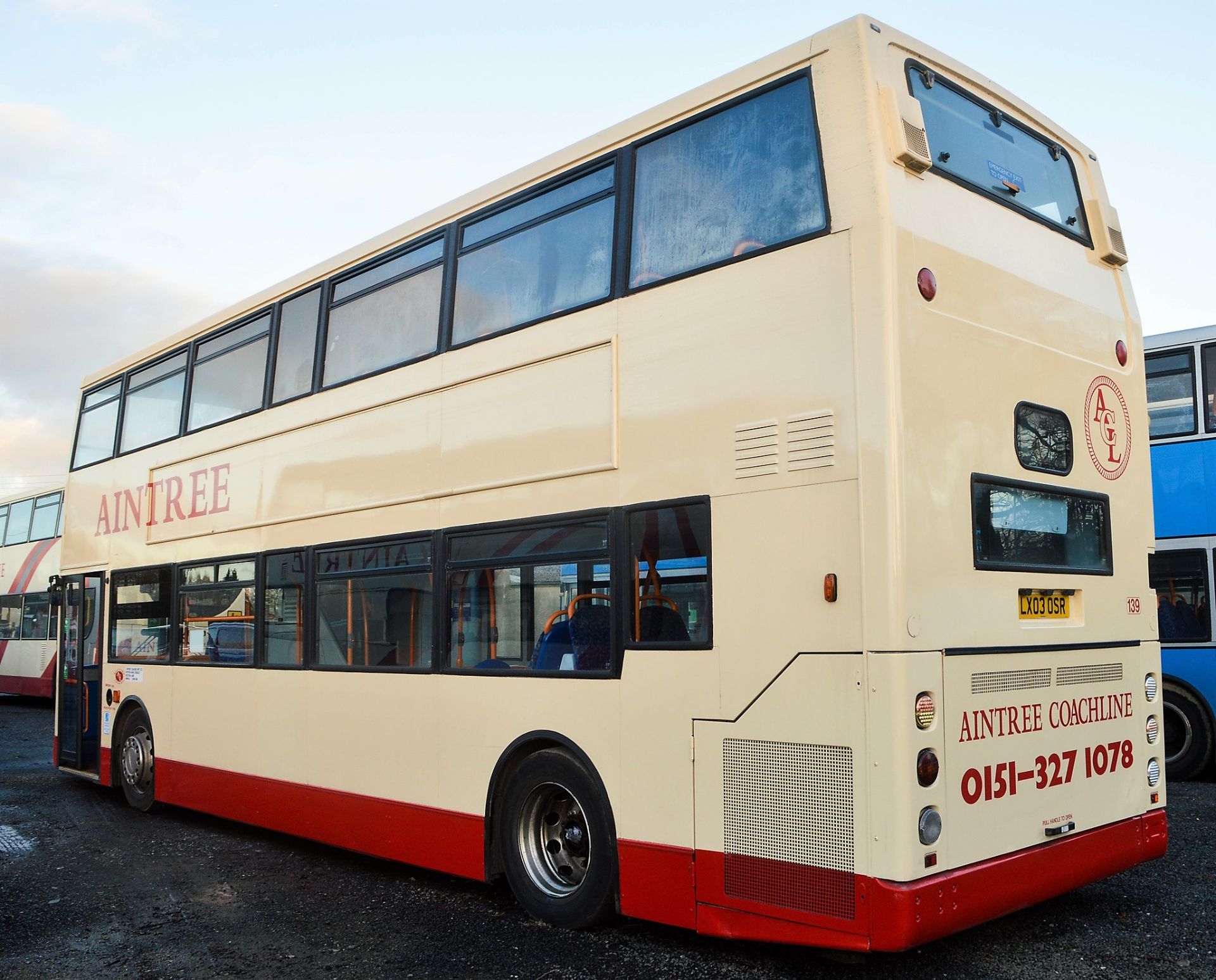 Alexander Dennis Trident 78 seat double deck service bus Registration Number: LX03 OSR Date of - Bild 3 aus 11