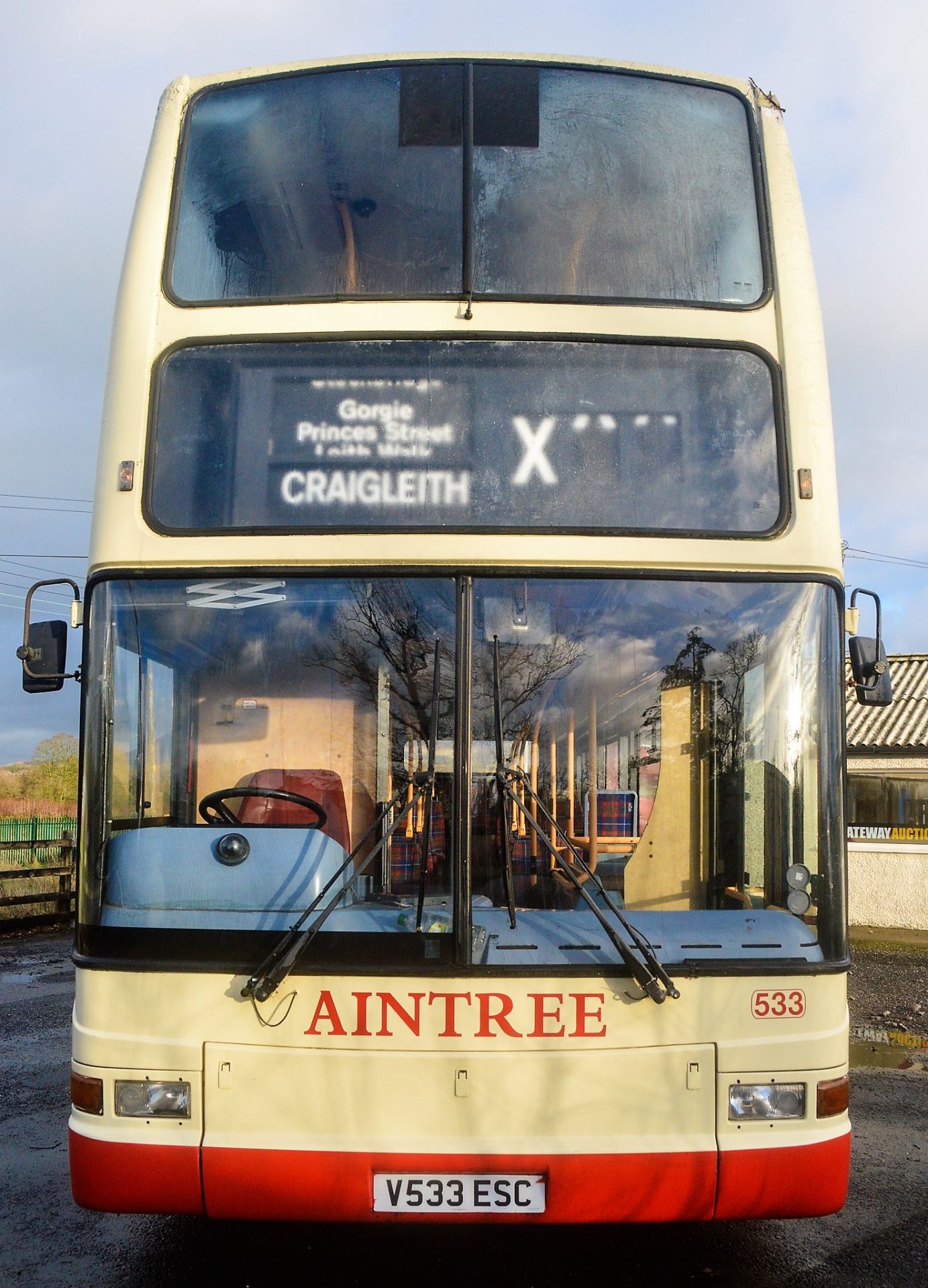 Alexander Dennis Trident Plaxton President 75 seat double deck service bus Registration Number: V533 - Image 5 of 11