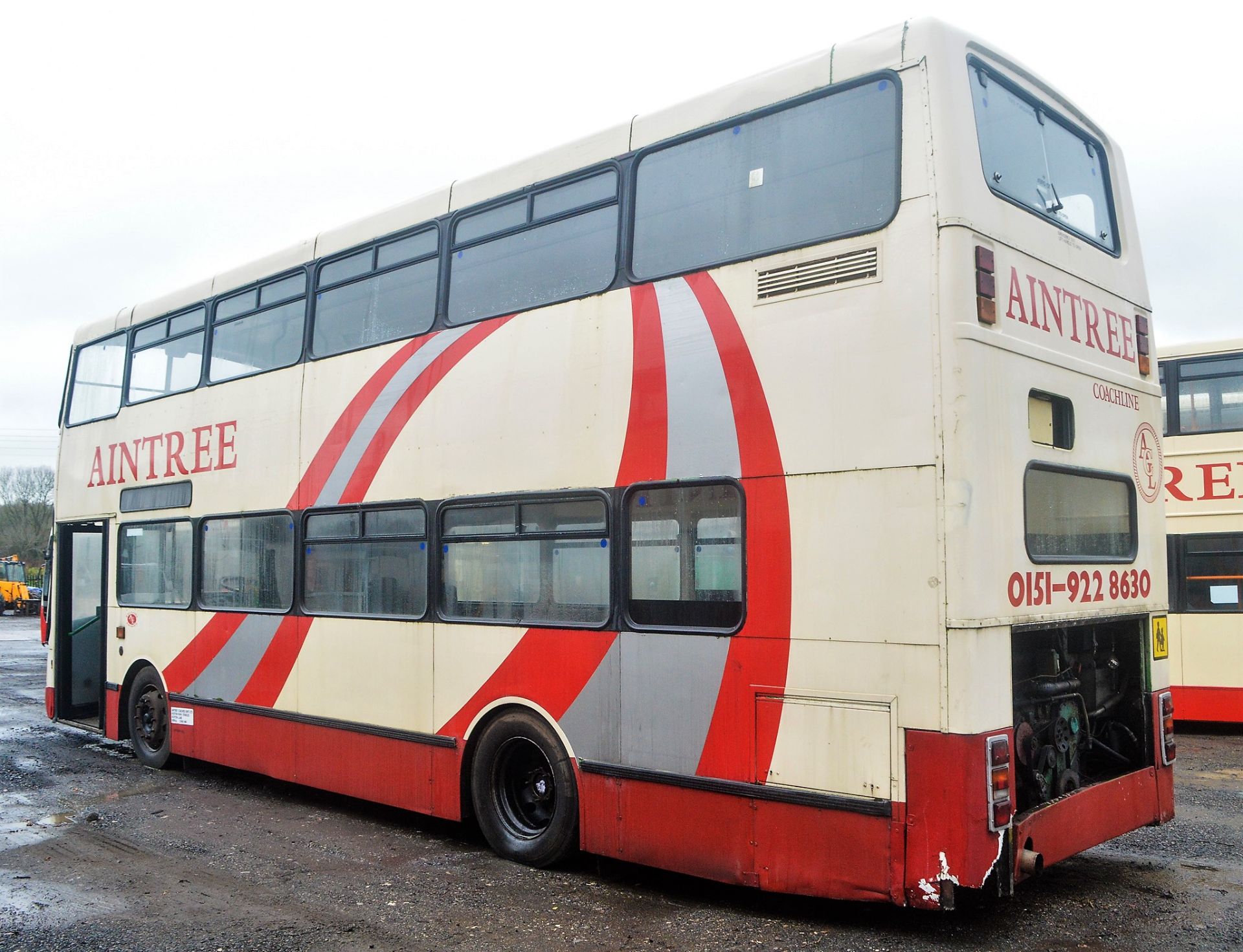 Alexander Dennis double deck service bus for spares Registration Number: P5 ACL (Plate not sold with - Image 4 of 11