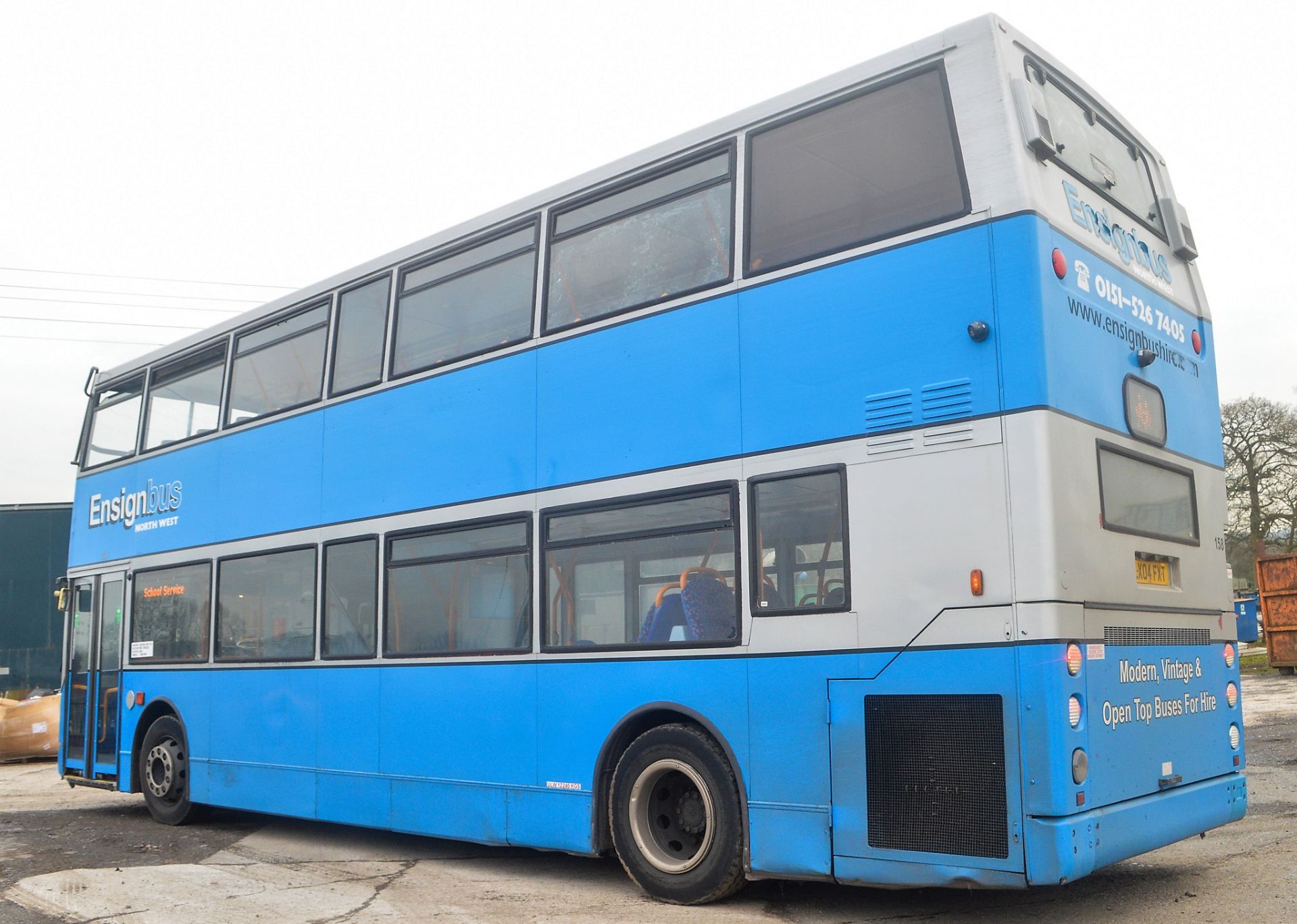 Alexander Dennis Trident TransBus 80 seat double deck service bus Registration Number: LX04 FXT Date - Image 3 of 12