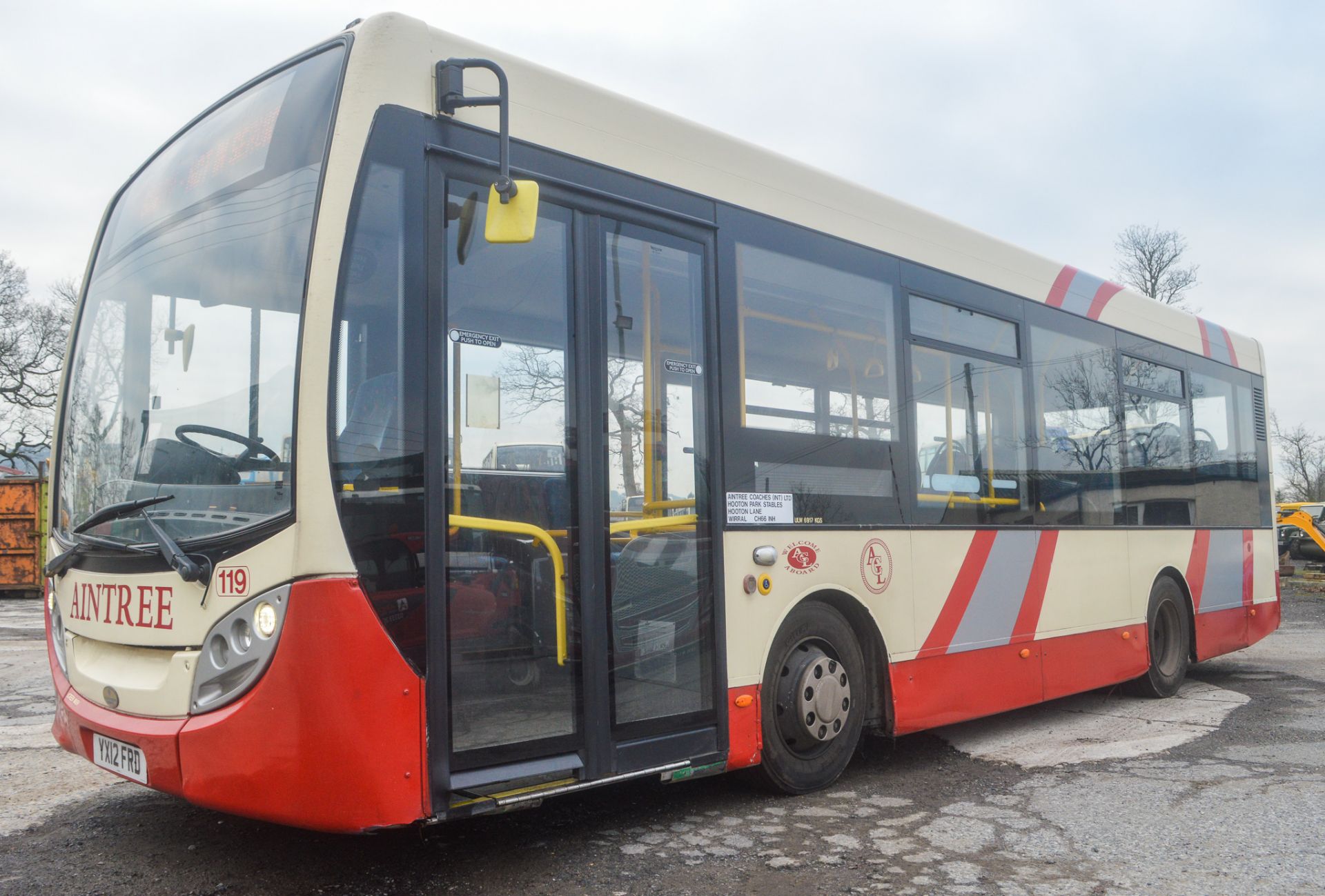 Alexander Dennis Dart 4 Enviro 2000 29 seat single deck service bus Registration Number: YX12 FRD