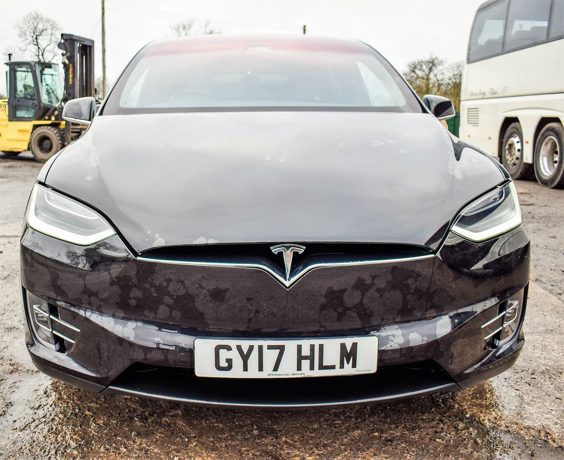 Tesla Model X 90 D dual motor 7 seat battery electric SUV Registration Number: GY17 HLM Date of - Image 5 of 14