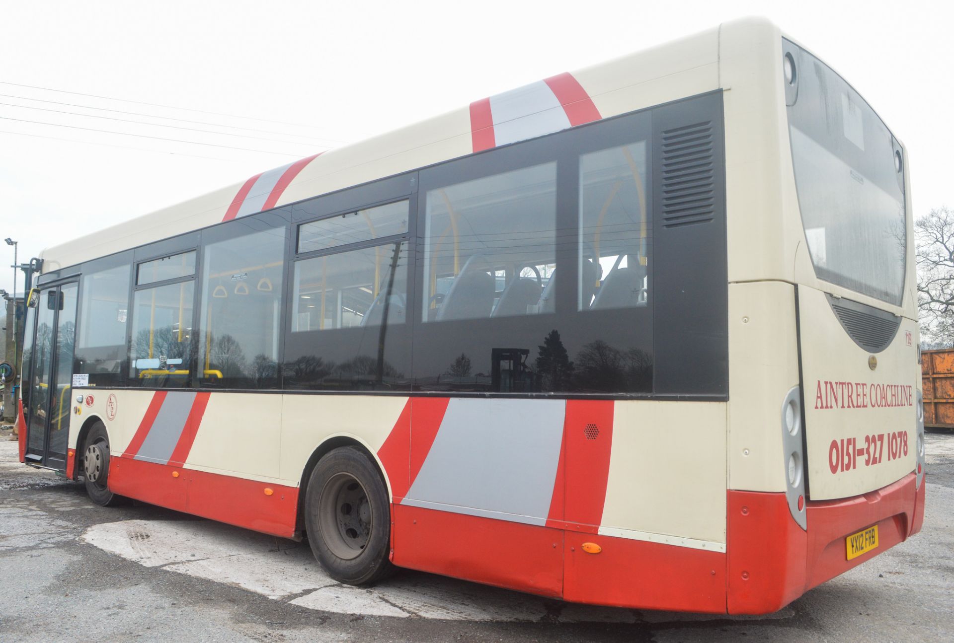 Alexander Dennis Dart 4 Enviro 2000 29 seat single deck service bus Registration Number: YX12 FRD - Image 3 of 10