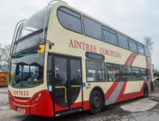 Alexander Dennis Trident 2 Enviro 400 81 seat double deck service bus Registration Number: SN58
