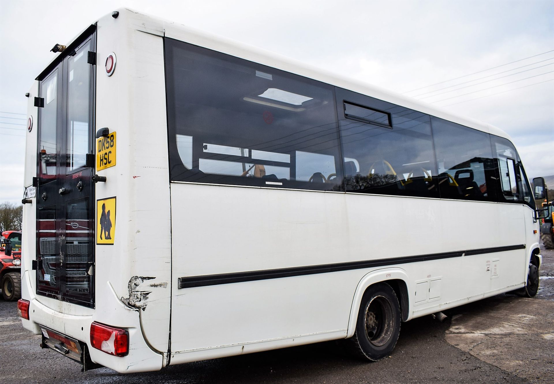 Mercedes Benz O 813 24 seat mini bus Registration Number: DK58 HSC Date of Registration: 13/10/ - Image 4 of 9