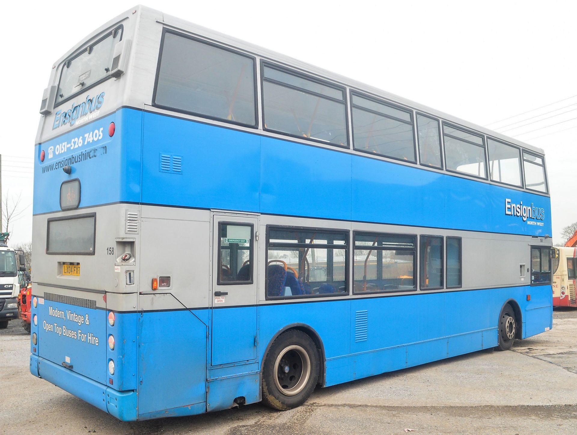 Alexander Dennis Trident TransBus 80 seat double deck service bus Registration Number: LX04 FXT Date - Image 4 of 12