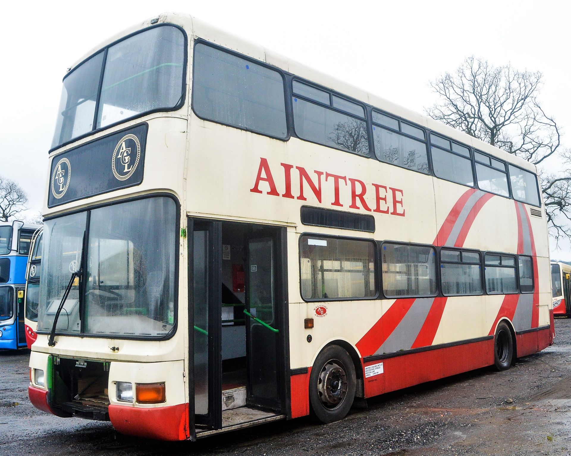Alexander Dennis double deck service bus for spares Registration Number: P5 ACL (Plate not sold with
