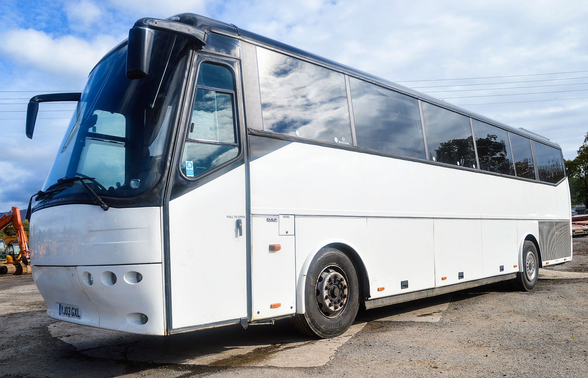 DAF Bova Futura 49 seat luxury coach Registration Number: YJ03 GXL Chassis Number: XL9AA18P230003675