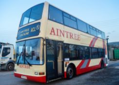 Alexander Dennis Trident Plaxton President 75 seat double deck service bus Registration Number: V533