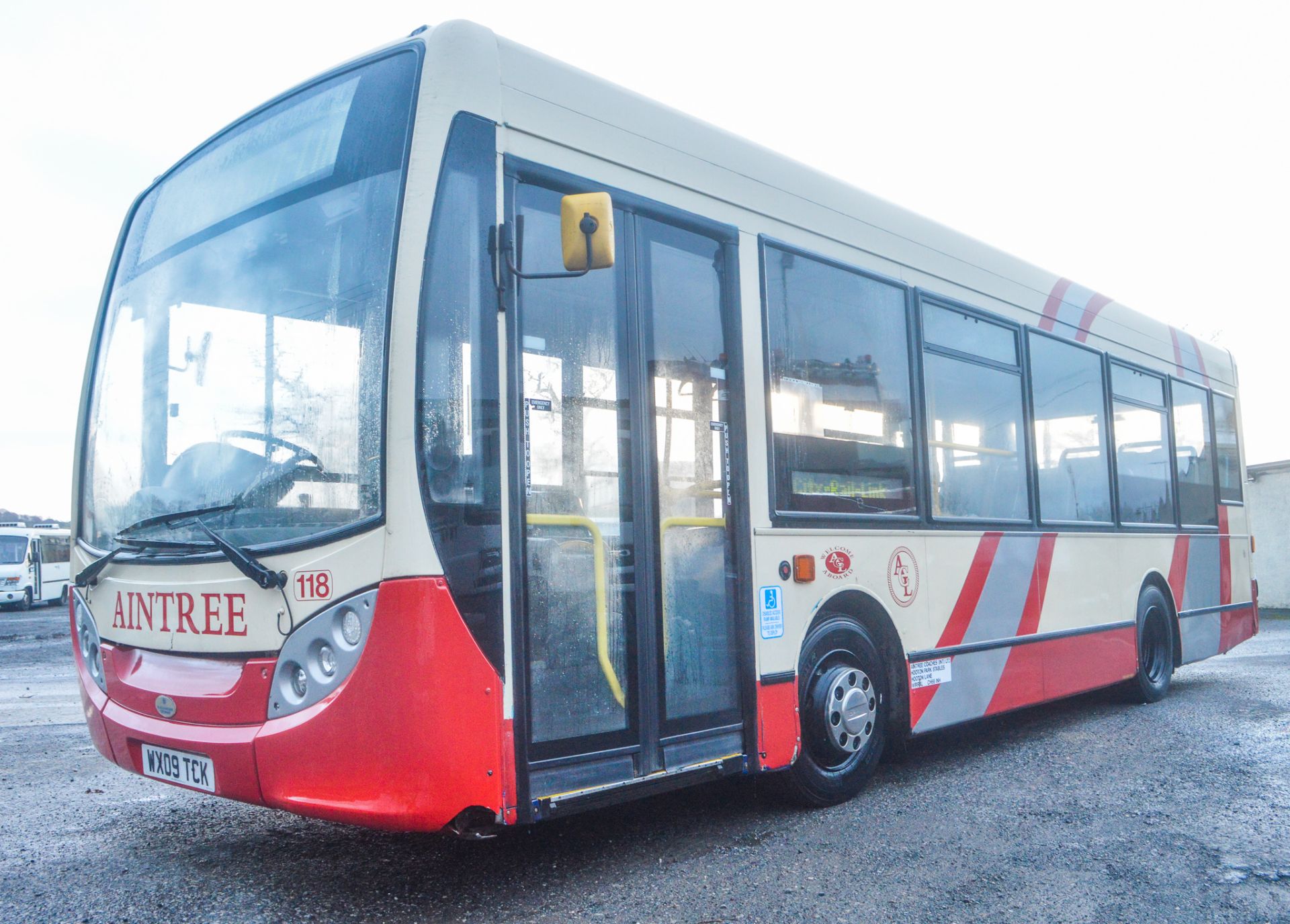 Alexander Dennis Dart 4 Enviro 2000 29 seat single deck service bus Registration Number: WX09 TCK