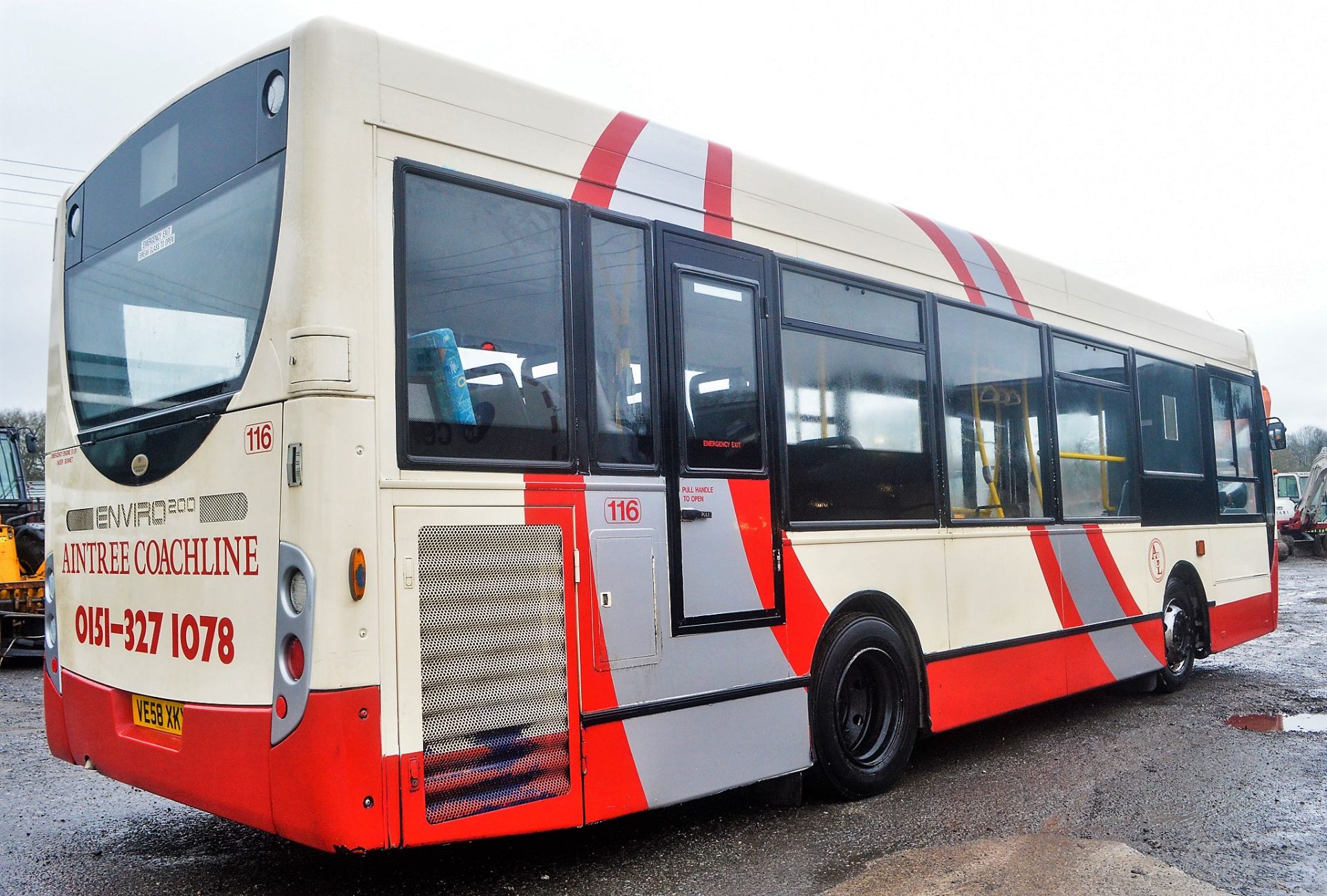 Alexander Dennis Dart 4 Enviro 2000 29 seat single deck service bus Registration Number: VE58 XKX - Bild 4 aus 9