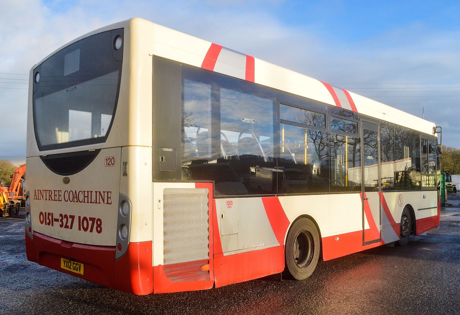 Alexander Dennis Dart 4 Enviro 2000 29 seat single deck service bus Registration Number: YX12 GGV - Image 4 of 10