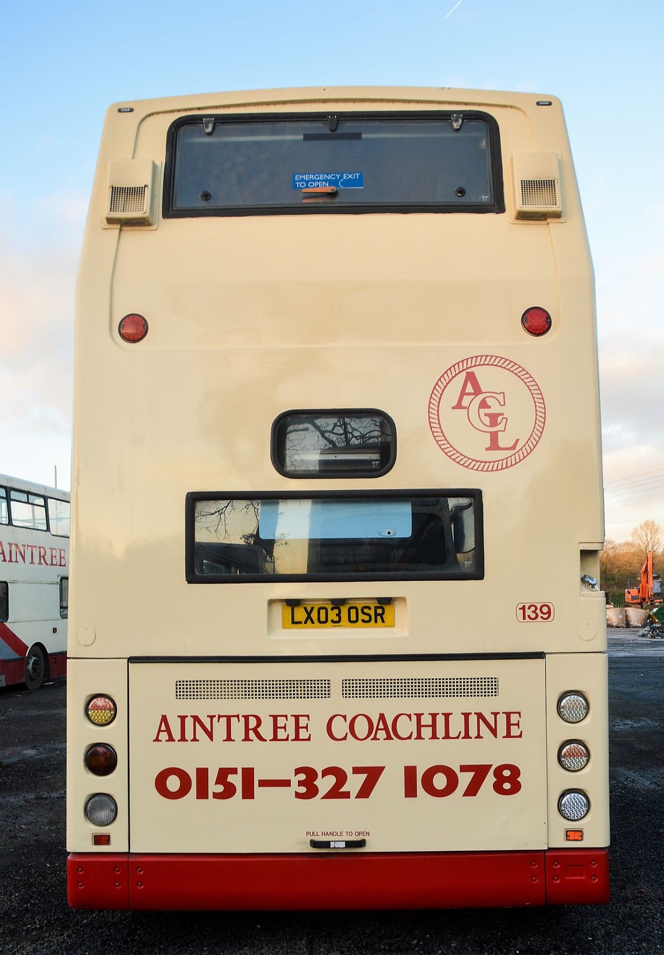 Alexander Dennis Trident 78 seat double deck service bus Registration Number: LX03 OSR Date of - Image 6 of 11