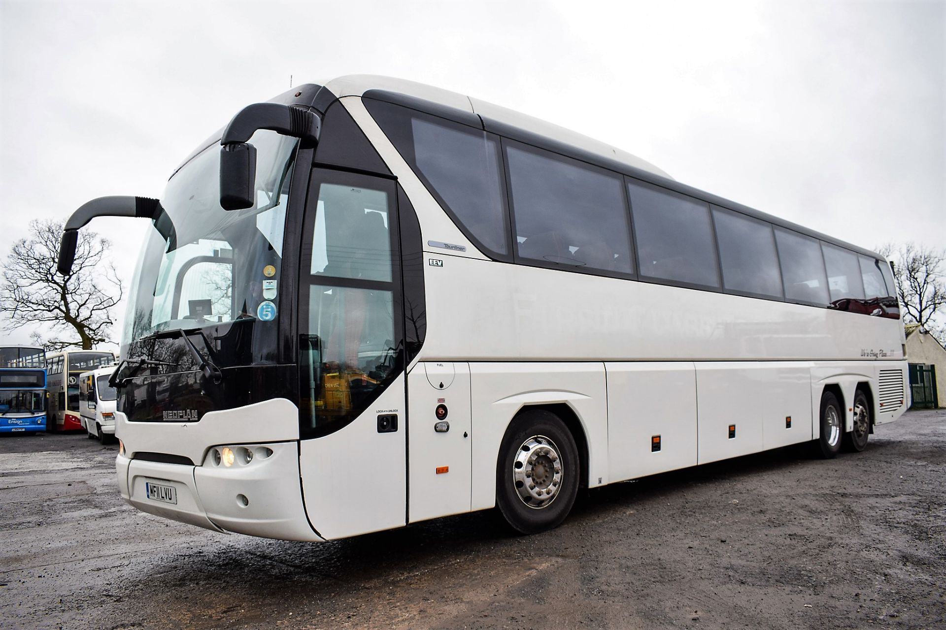 Neoplan Tourliner 61 seat luxury coach Registration Number: MF11 LVU Date of Registration: 01/04/