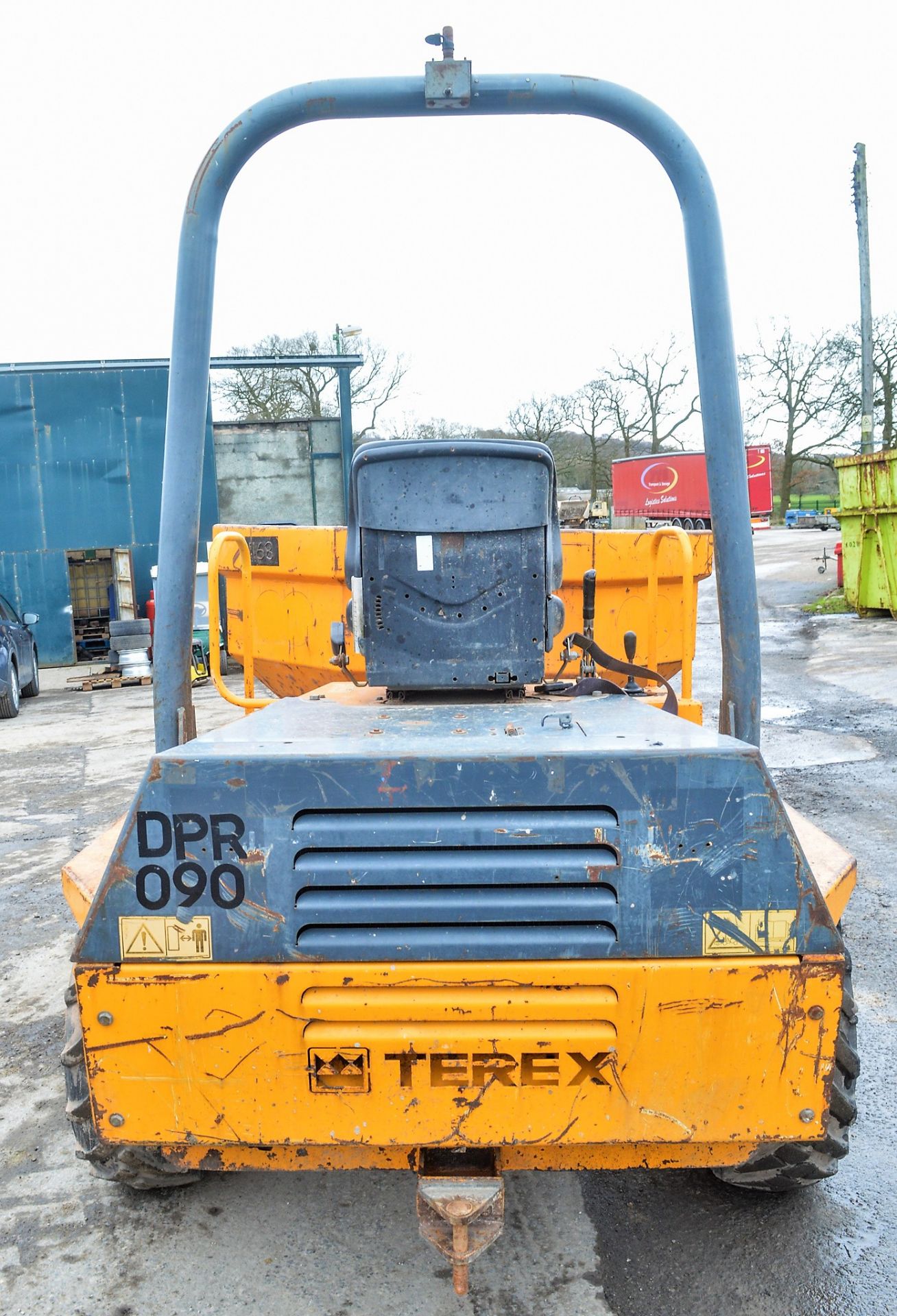 Benford Terex 3 tonne swivel skip dumper Year: 2005 S/N: E509FD186 Recorded Hours: 2322 DPR090 - Image 6 of 12