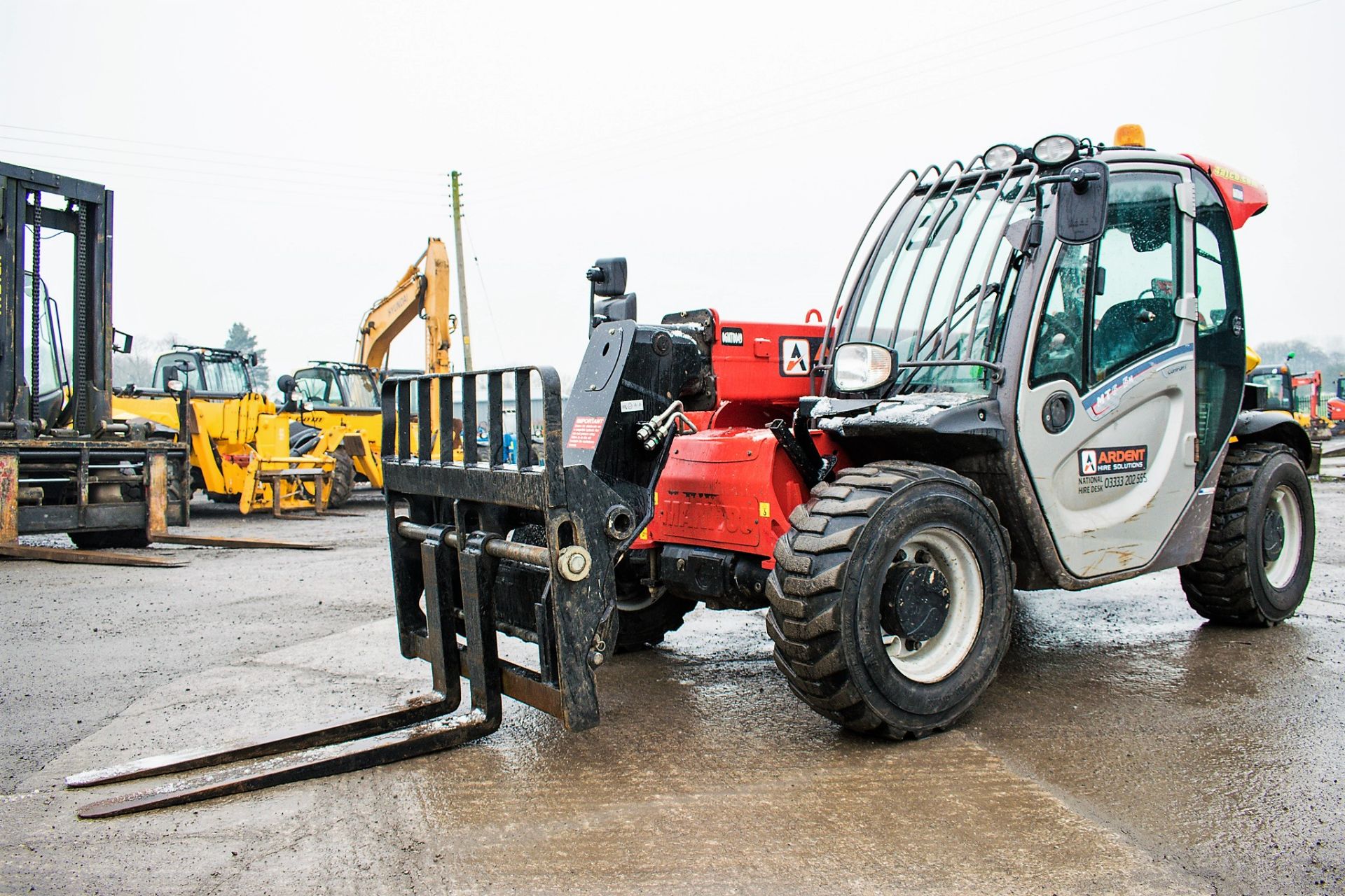 Manitou MT625H 6 metre telescopic handler Year: 2015 S/N: 949201 Recorded Hours: 2669 c/w turbo