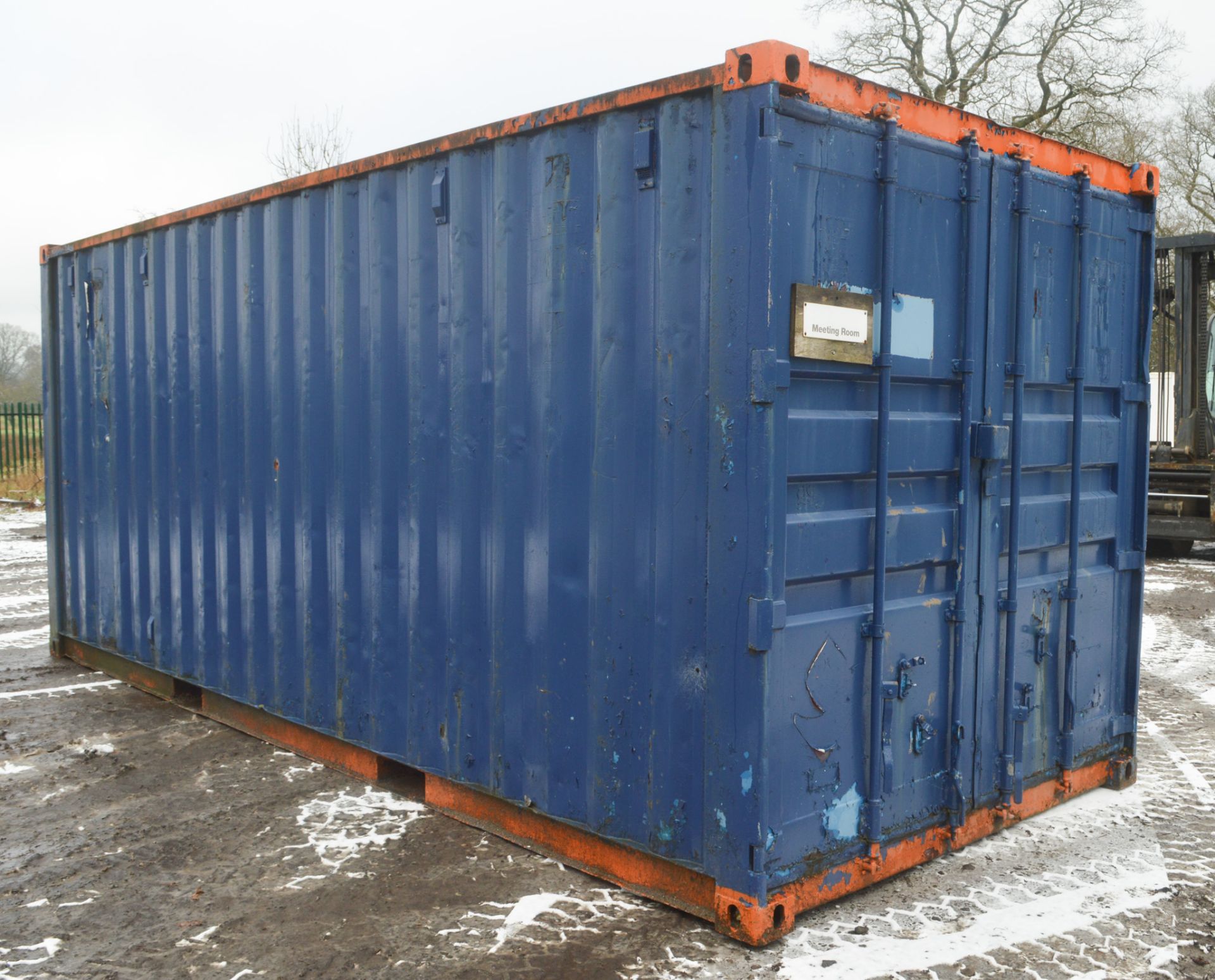 20 ft x 8 ft steel anti vandal shipping container  SC423 / BC3 - Image 4 of 6