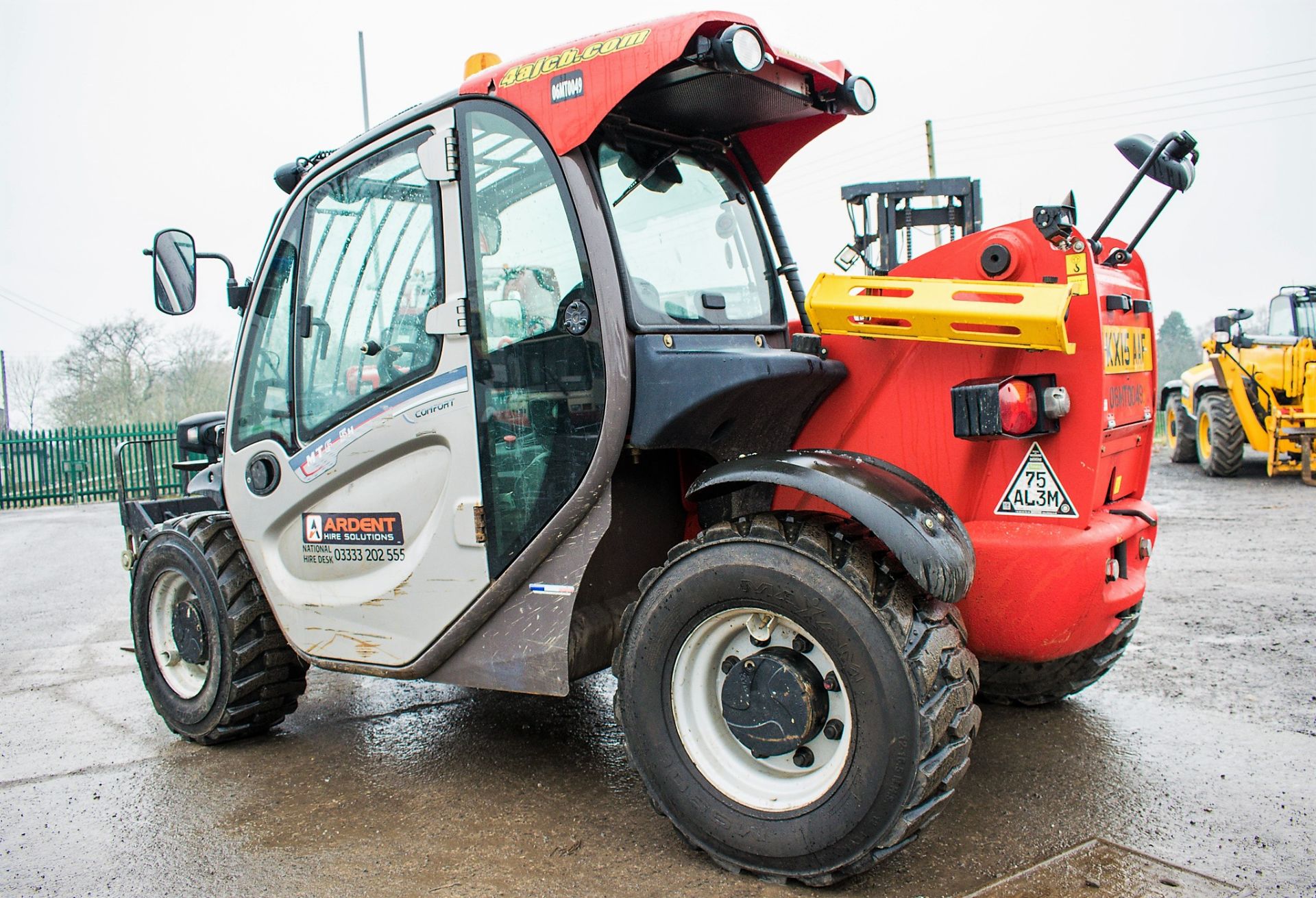 Manitou MT625H 6 metre telescopic handler Year: 2015 S/N: 949201 Recorded Hours: 2669 c/w turbo - Image 3 of 13