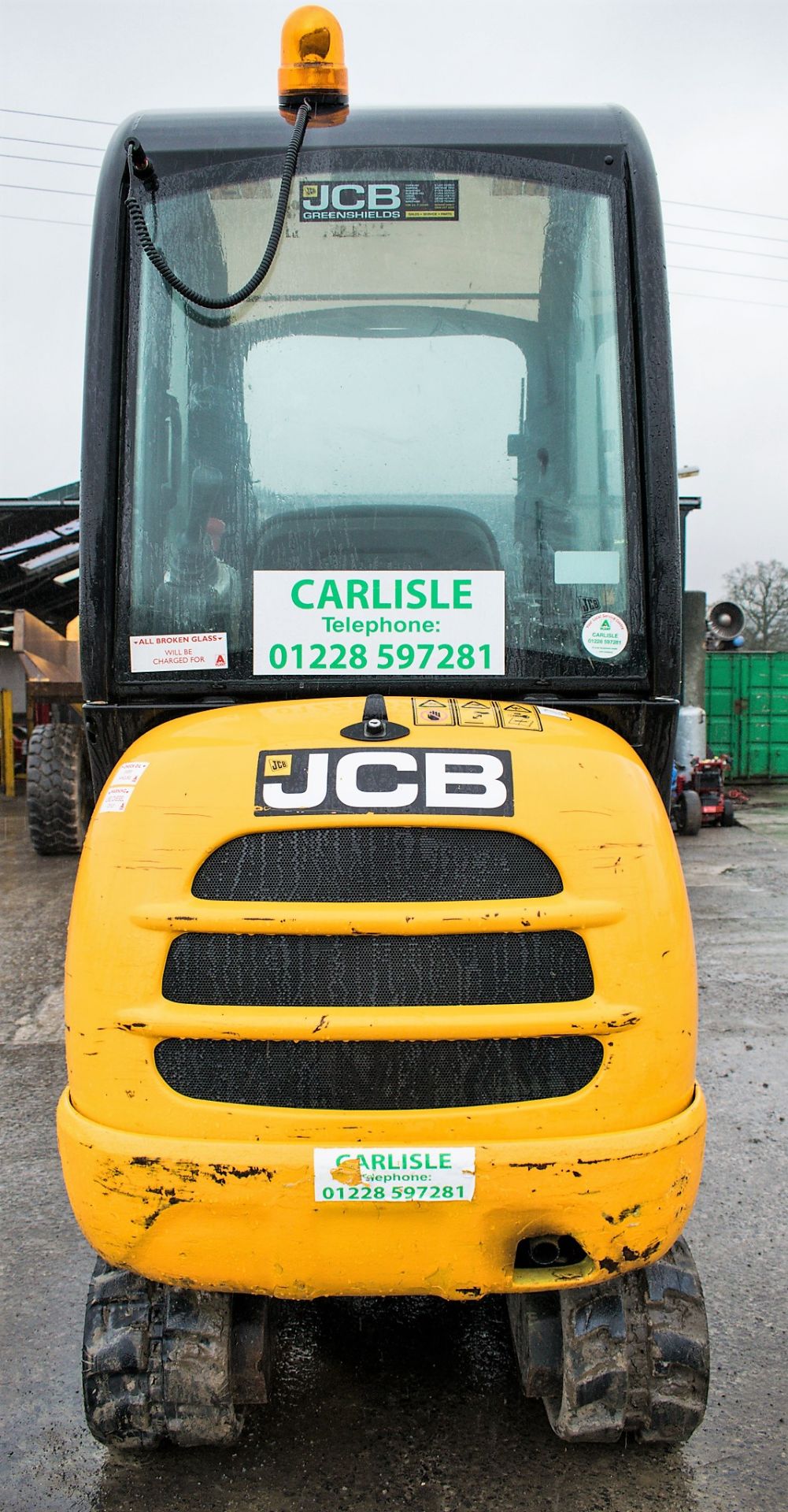 JCB 8016 CTS 1.5 tonne rubber tracked excavator Year: 2013 S/N: 2071316 Recorded Hours: 1686 - Image 6 of 12