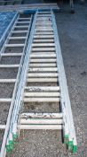 3 stage aluminium ladder A620166