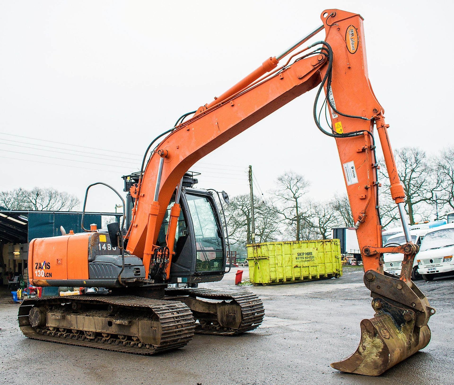 Hitachi Zaxis 130 LCN-3 13 tonne steel tracked excavator Year: 2012 S/N: 88108 Recorded Hours: - Image 2 of 12