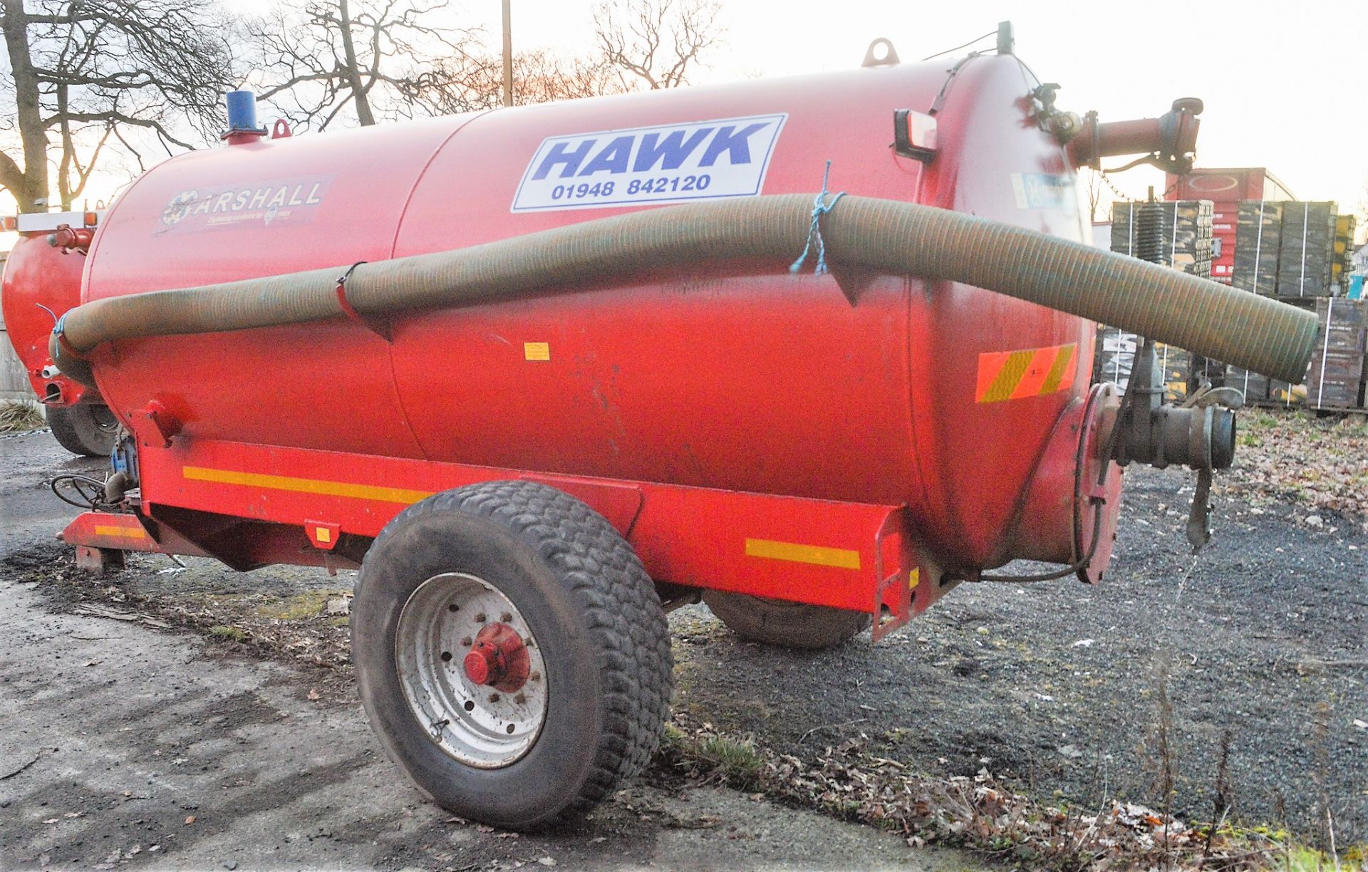 Marshall ST1800 single axle vacuum tanker  Year: 2015 S/N: 2A85967H - Image 4 of 6