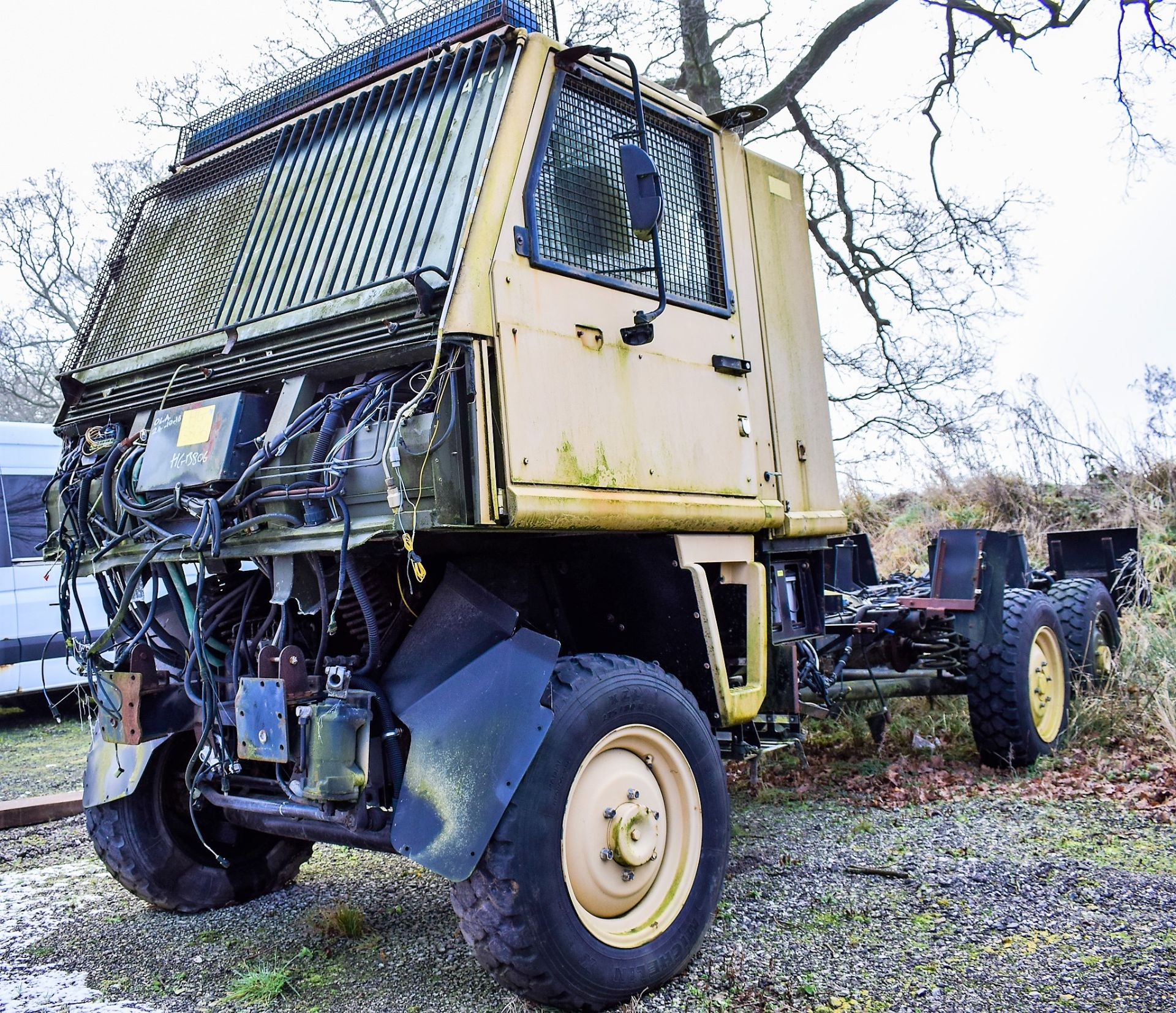 Bucher Mowag 6 x 6 diesel utility vehicle (Ex MOD) c/w MOD release documentation ** Sold as a non - Image 2 of 10