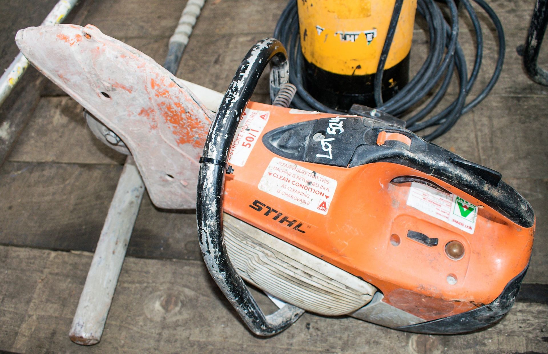 Stihl TS410 petrol driven cut off saw A613919