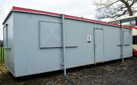 32 ft x 10 ft steel anti vandal jack leg office site unit Comprising of: Main office & side office