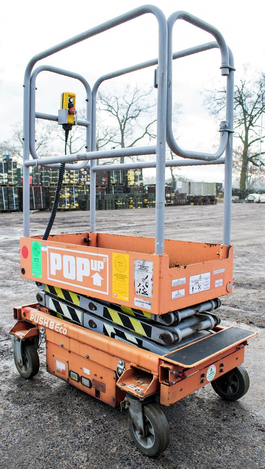 Pop - Up Push 8 Eco battery electric scissor lift - Image 4 of 4