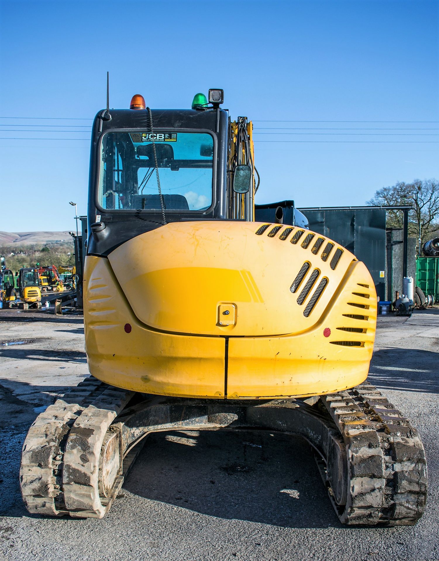 JCB 8085 ECO 8.5 tonne rubber tracked excavator Year: 2013 S/N: 1073095 Recorded Hours: 2431 - Image 6 of 12