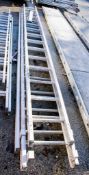 3 stage aluminium ladder XLA 874