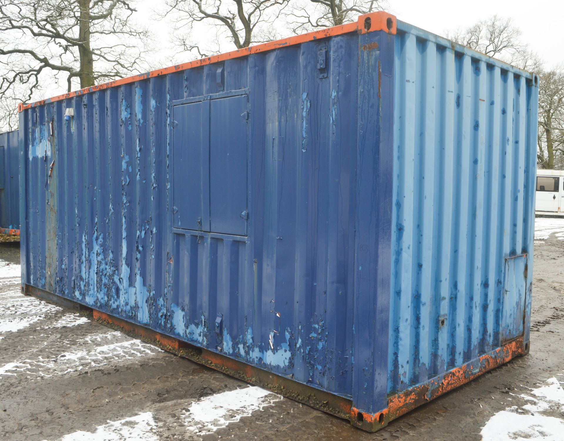 20 ft x 8 ft steel anti vandal shipping container  SC423 / BC3 - Image 2 of 6