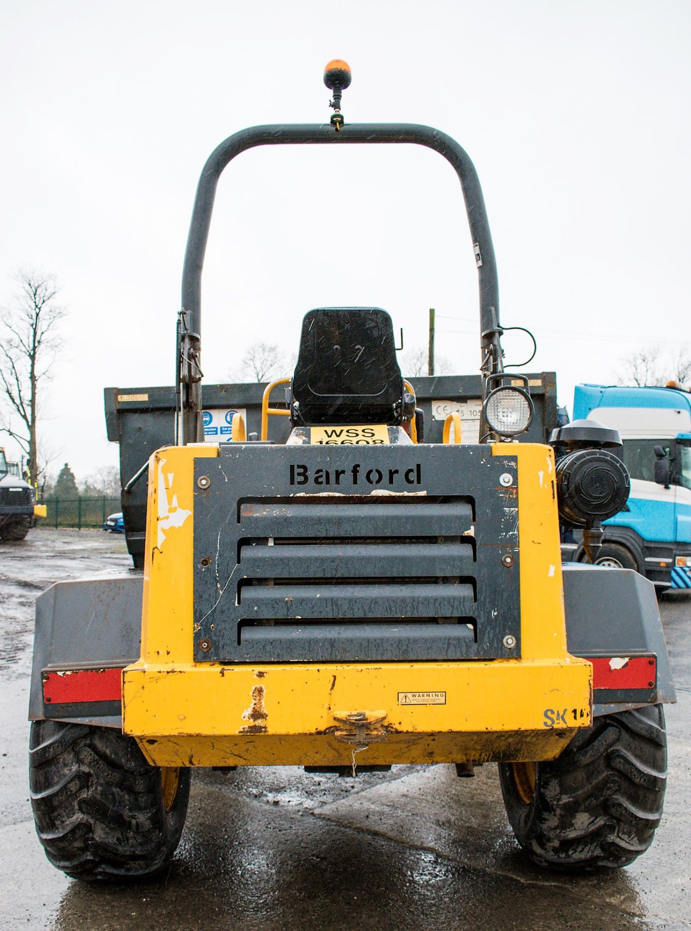 Barford SK10 10 tonne straight skip dumper Year: 2008 S/N: SK10330/STYA0148 Recorded Hours: 2478 - Image 6 of 11