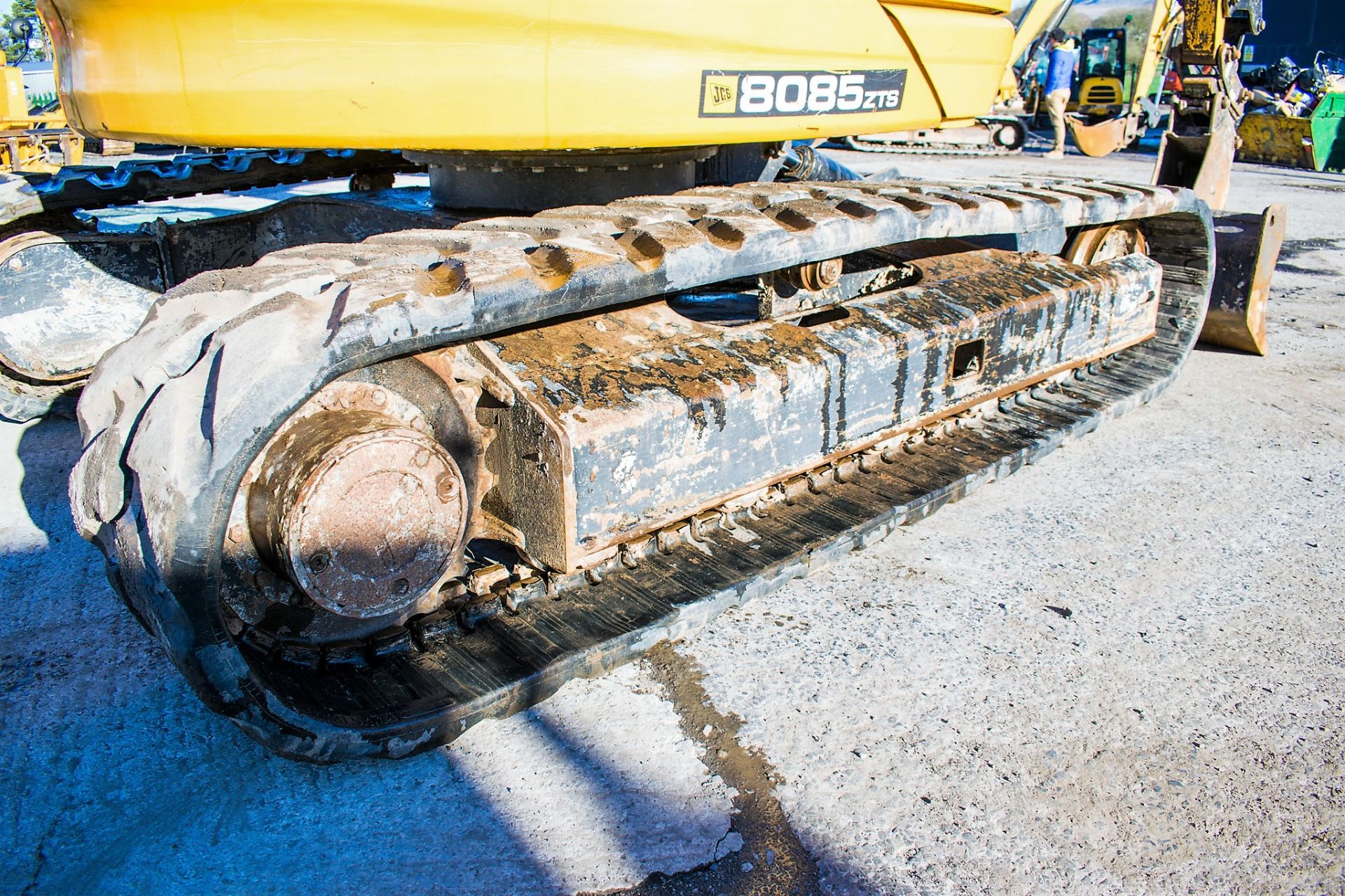 JCB 8085 ECO 8.5 tonne rubber tracked excavator Year: 2012 S/N: 1072496 Recorded Hours: 9164 ( - Image 7 of 12