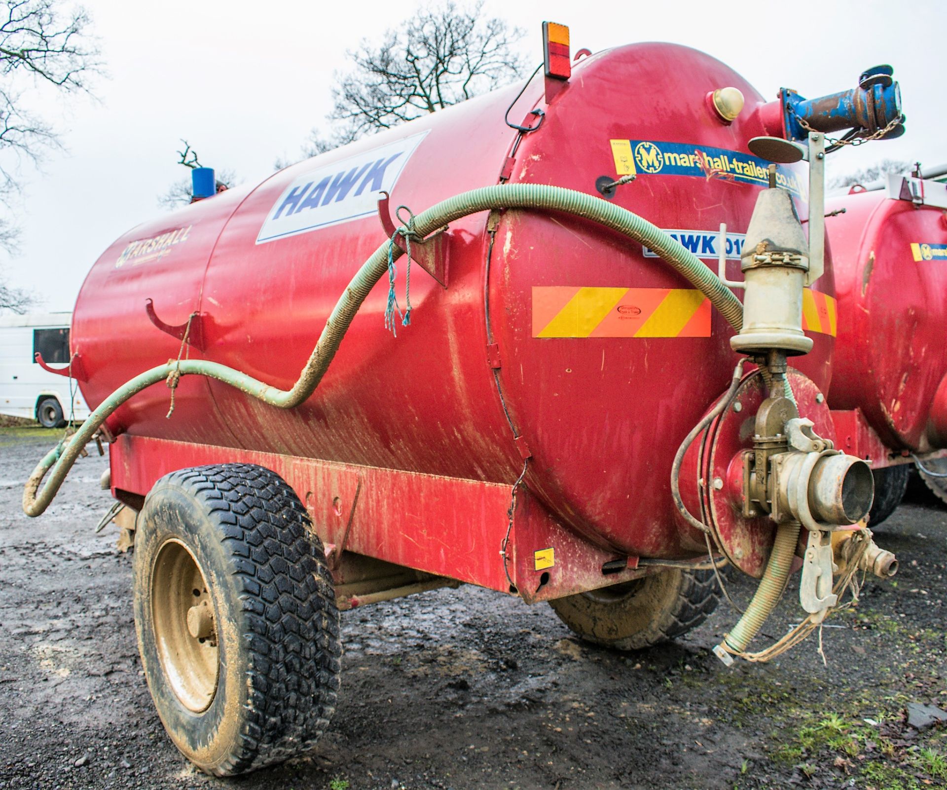 Marshall ST1800 single axle vacuum tanker  Year: 2015 S/N: 2A85970H - Image 3 of 6