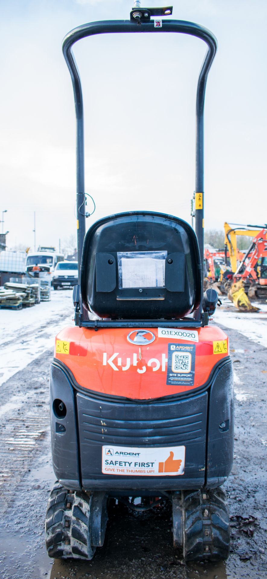 Kubota K008 - 3 0.8 tonne micro excavator - Image 6 of 12