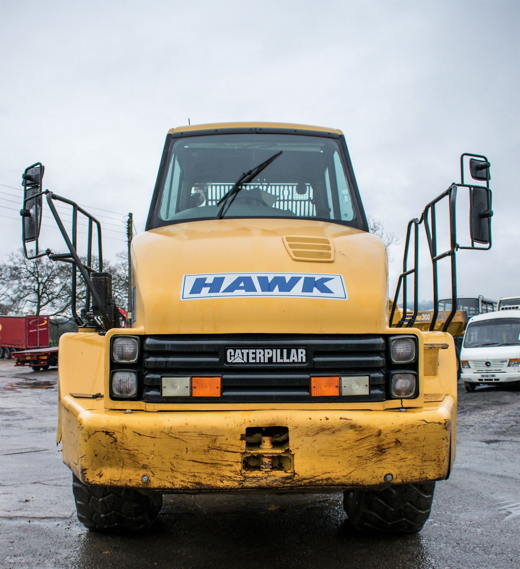 Caterpillar 725 ADT articulated dump truck Year: 2007 S/N: LO1439 Recorded Hours: 14,596 CAT 736 - Image 5 of 15