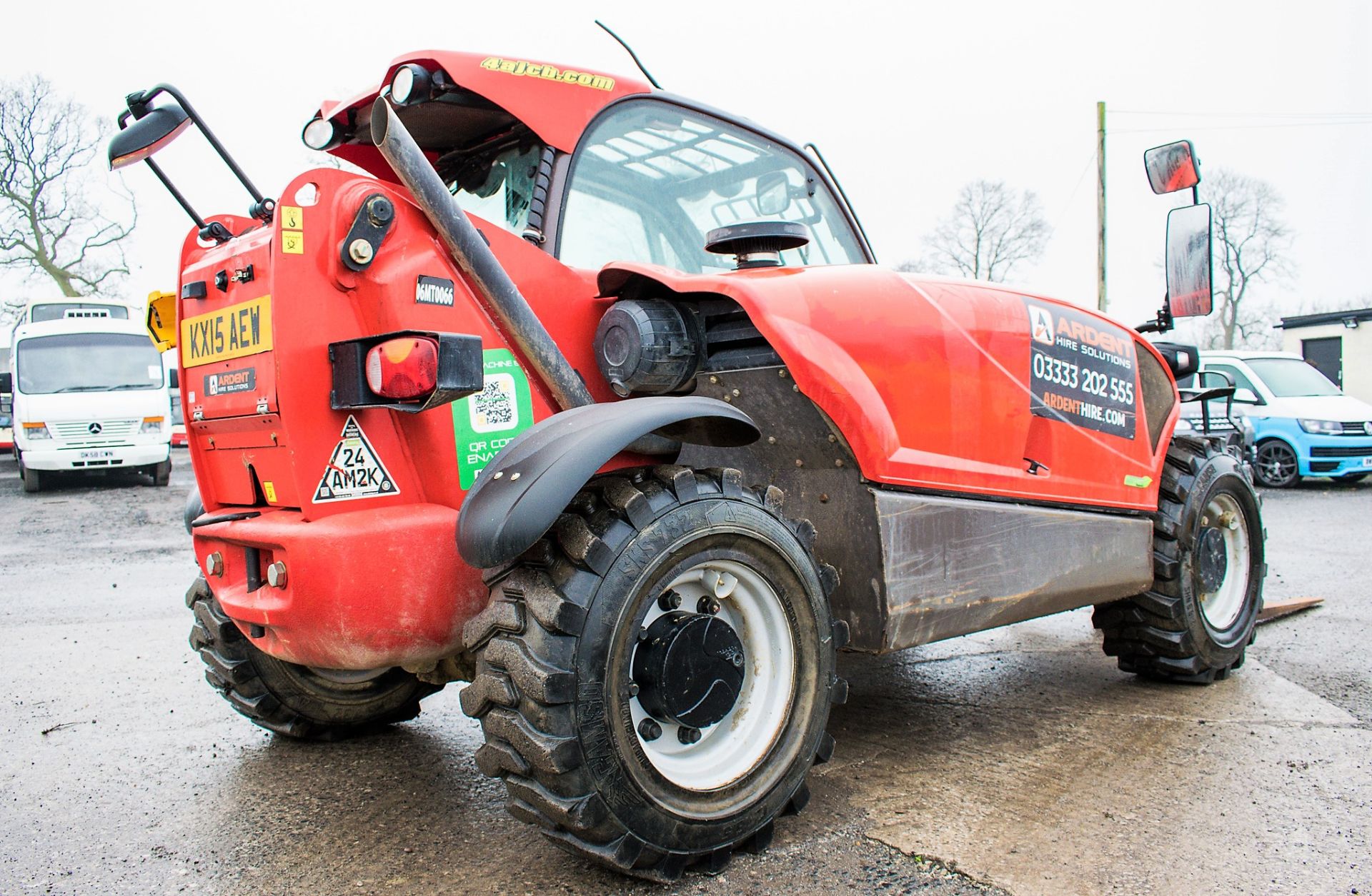 Manitou MT625H 6 metre telescopic handler Year: 2015 S/N: 951138 Recorded Hours: 3177 c/w turbo - Image 4 of 13