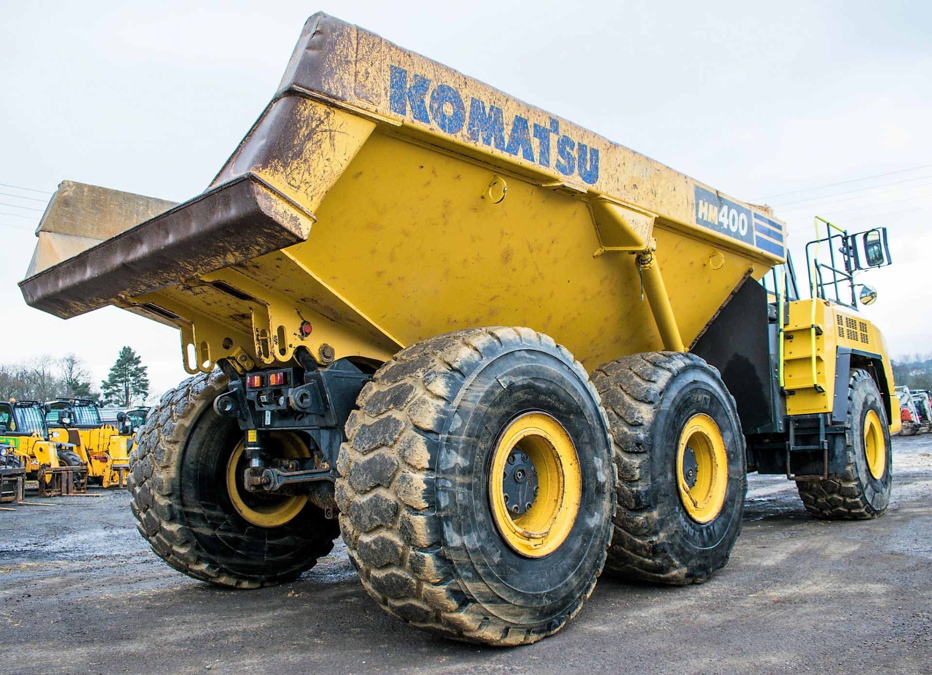 Komatsu HM400-3 articulated dump truck  Year: 2015 S/N: 3804 Recorded Hours: 5647 KOM455 - Image 4 of 14