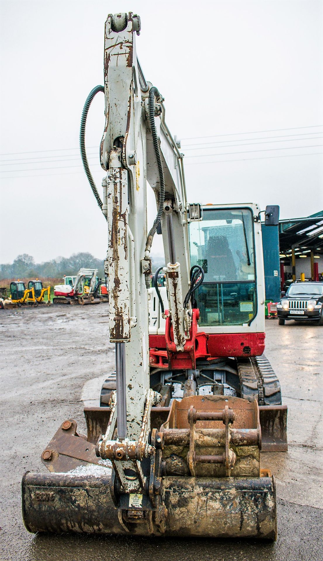 Takeuchi TB250 5 tonne rubber tracked excavator Year: 2012 S/N: 125002028 Recorded Hours: 3781 - Image 5 of 11