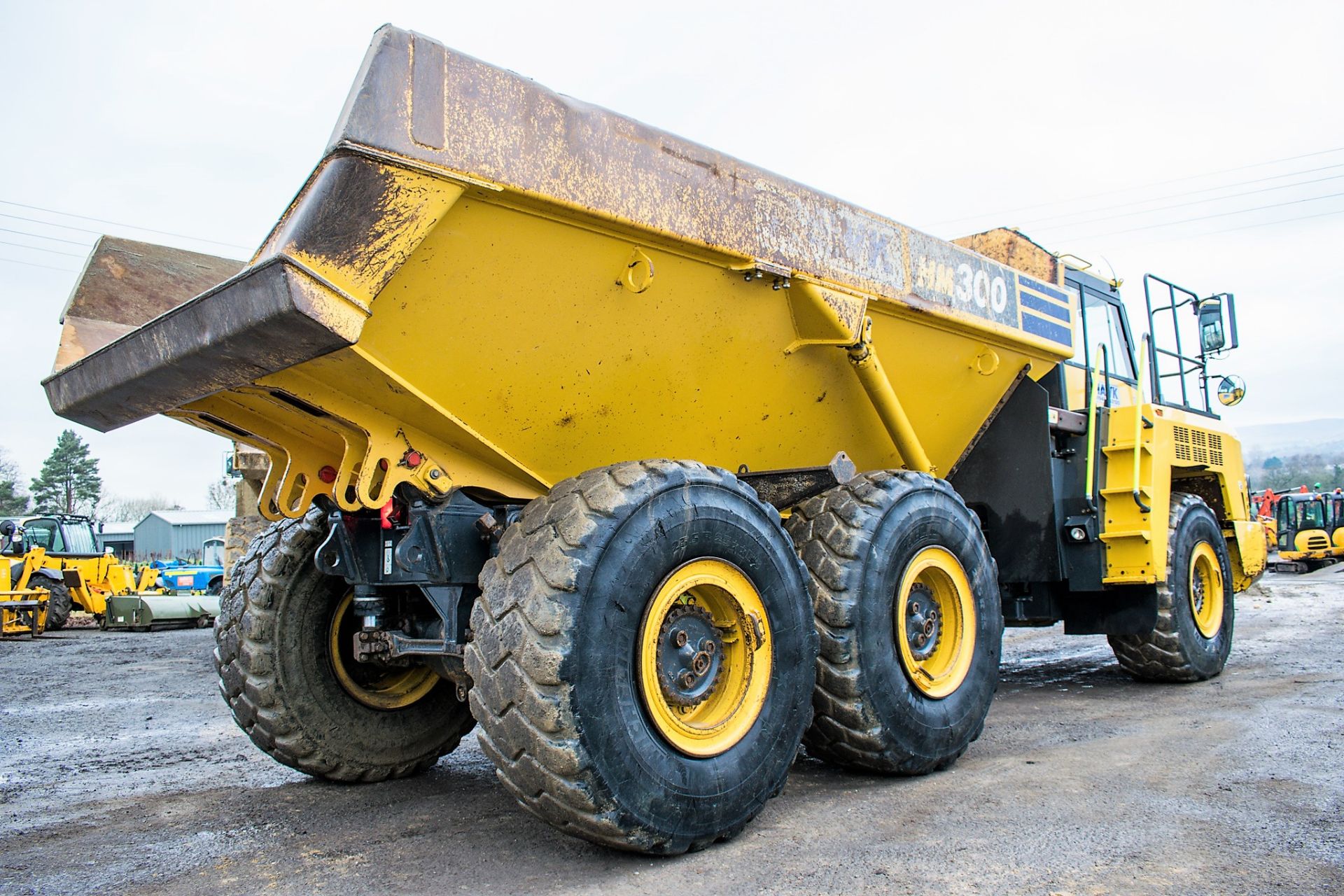 Komatsu HM300-3 articulated dump truck  Year: 2015 S/N: 3636 Recorded Hours: 4881 KOM657 - Image 4 of 15