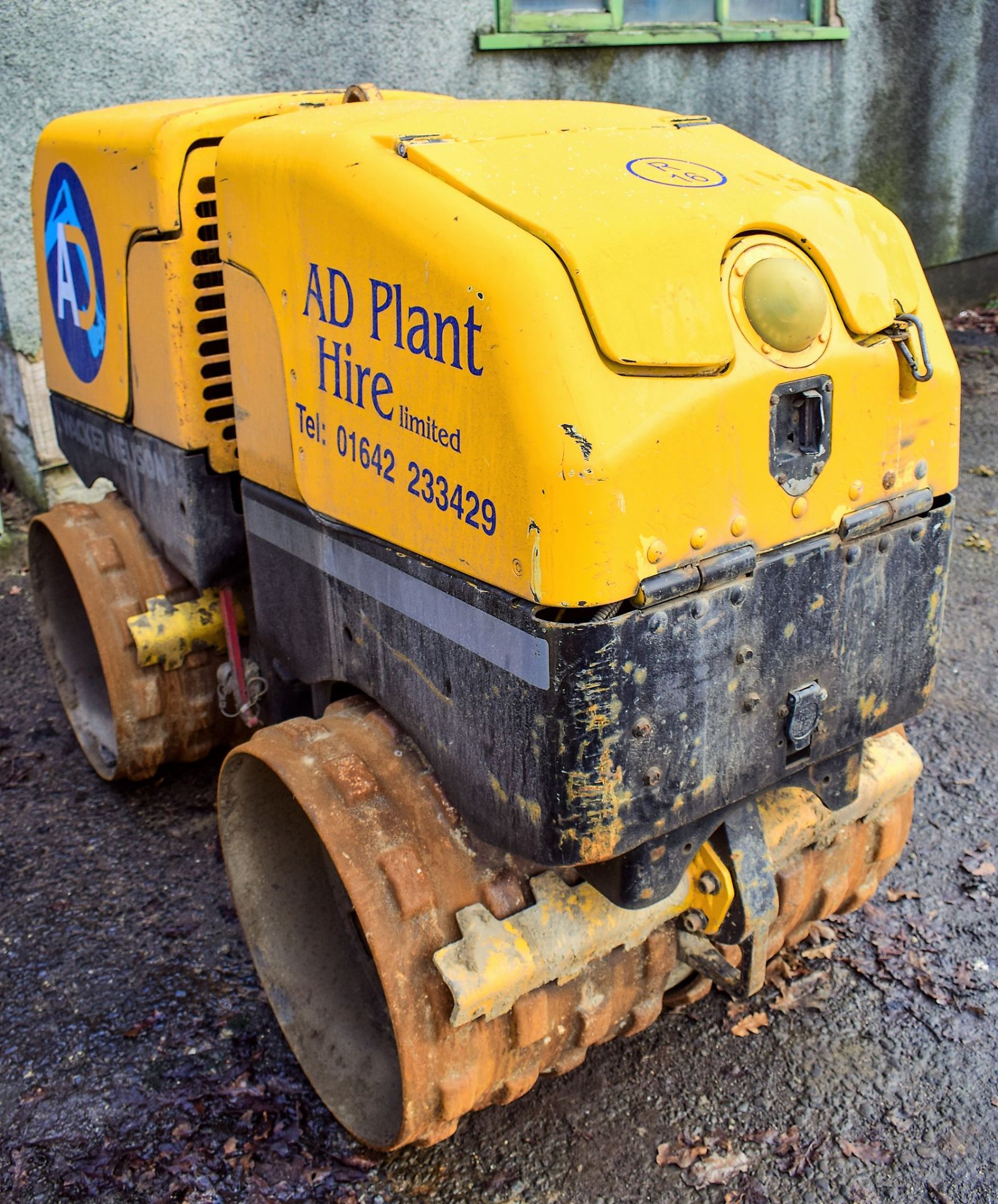 Wacker Nueson 1101C diesel driven trench roller - Image 3 of 6